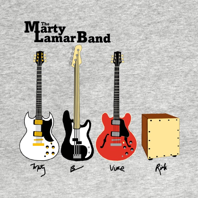 The Marty Lamar Band by Bruce'sTees